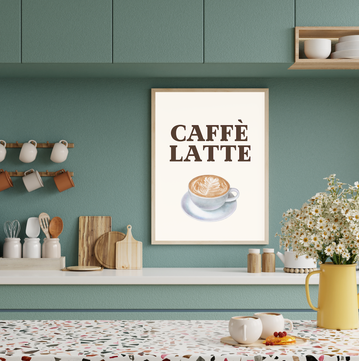 Caffe Latte Poster