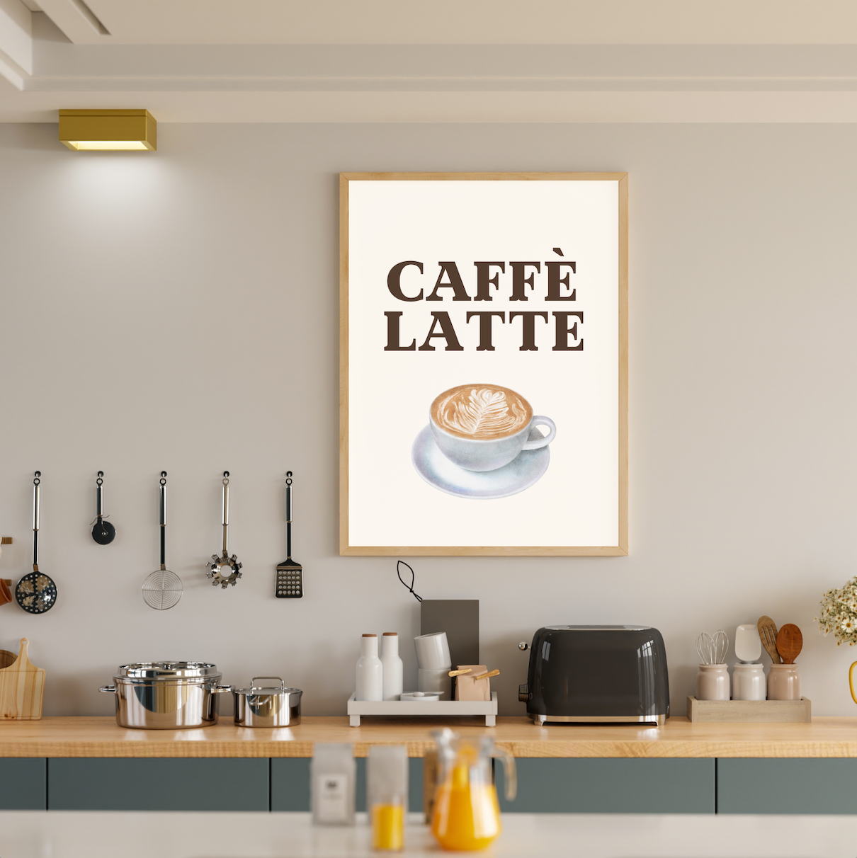 Caffe Latte Poster