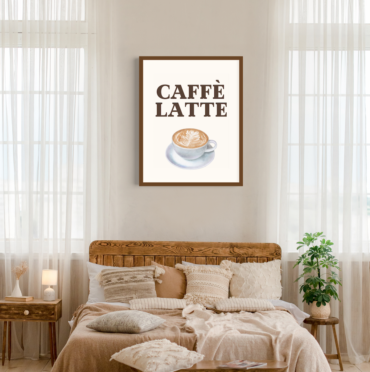 Caffe Latte Poster