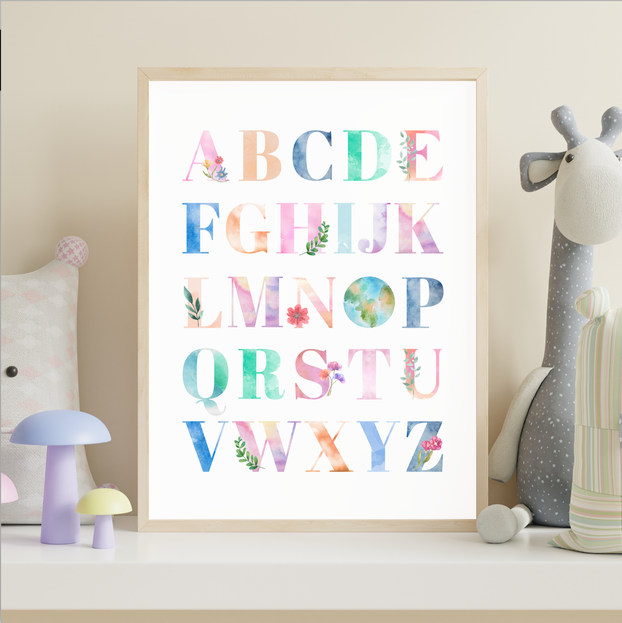 Alphabet Poster