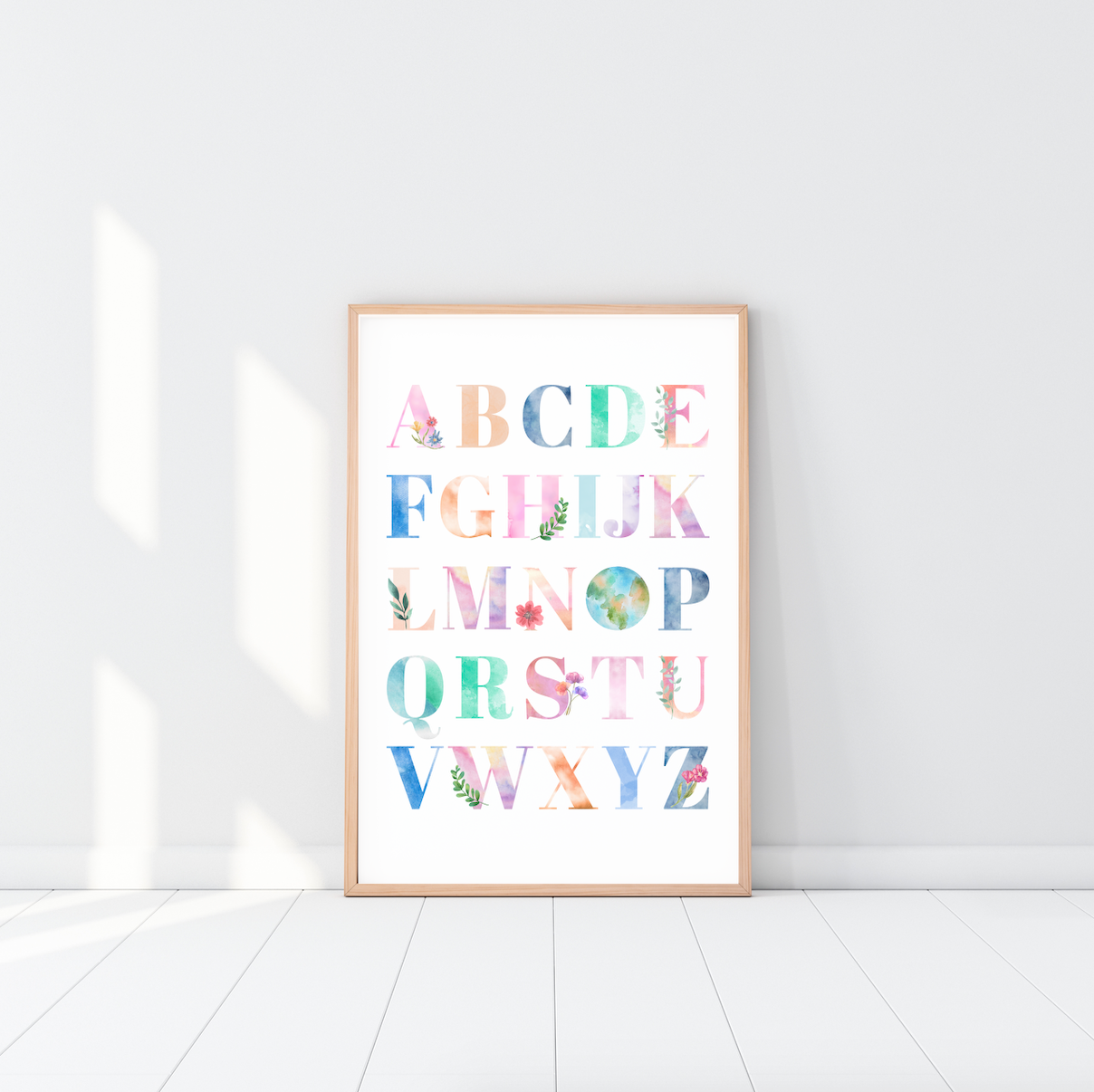 Alphabet Poster