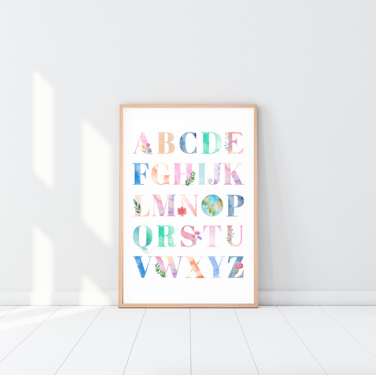 Alphabet Poster