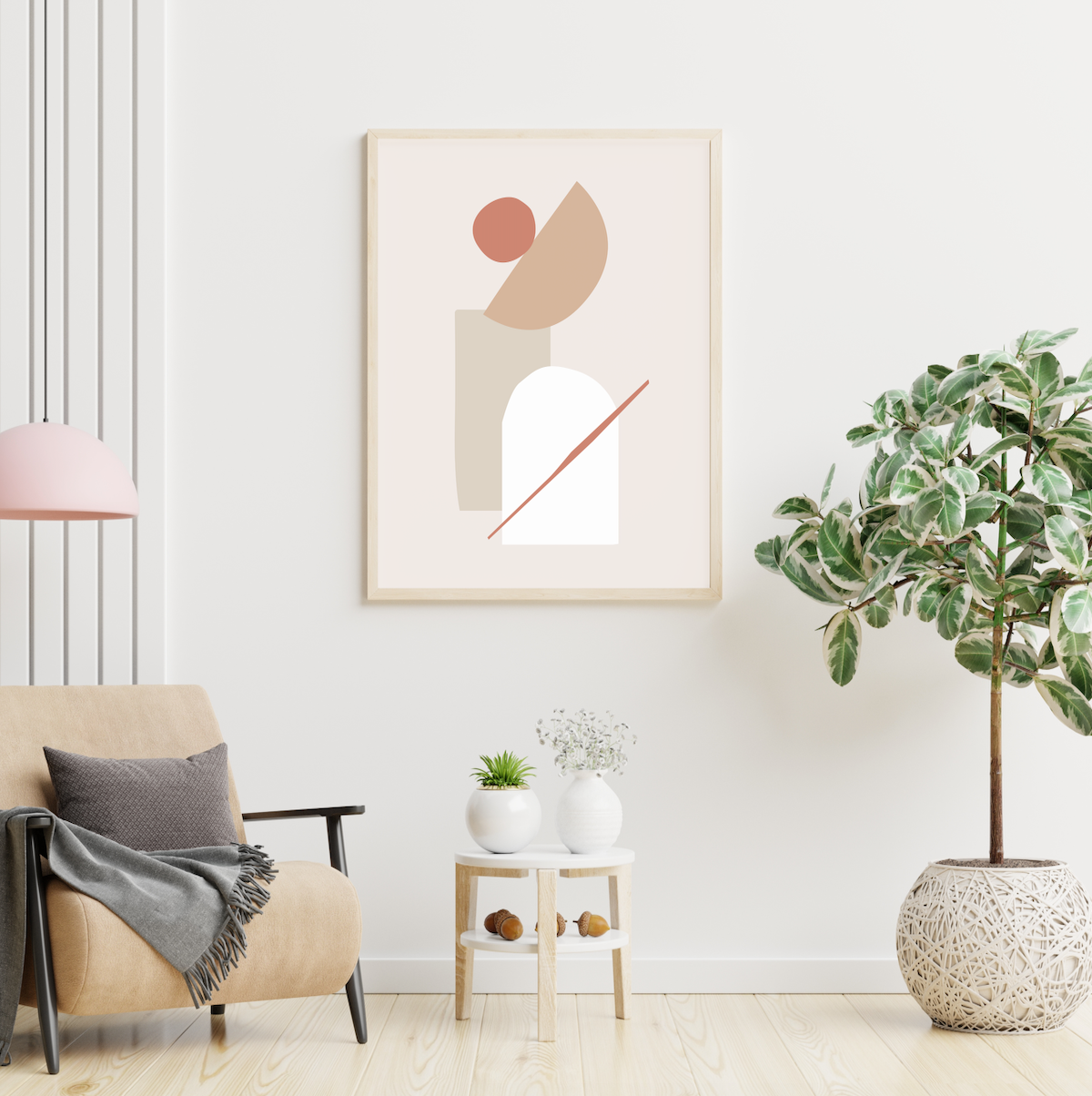 Abstract Minimalist Poster