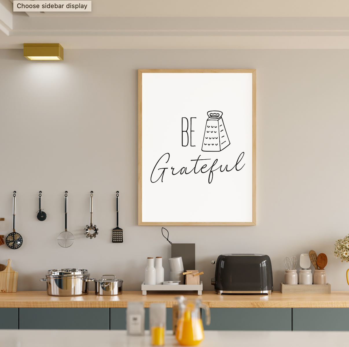 Be Grateful Poster