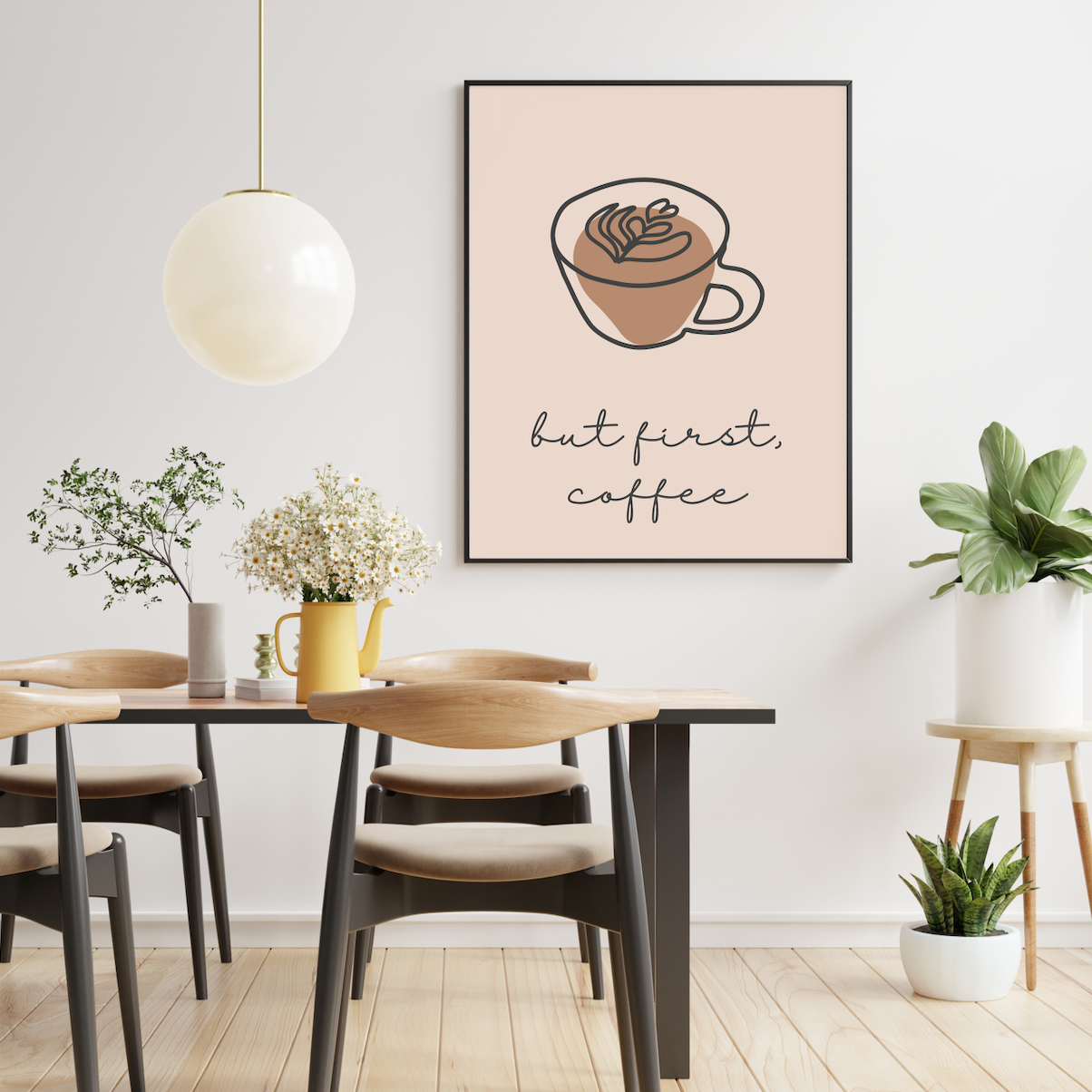 But First, Coffee Poster