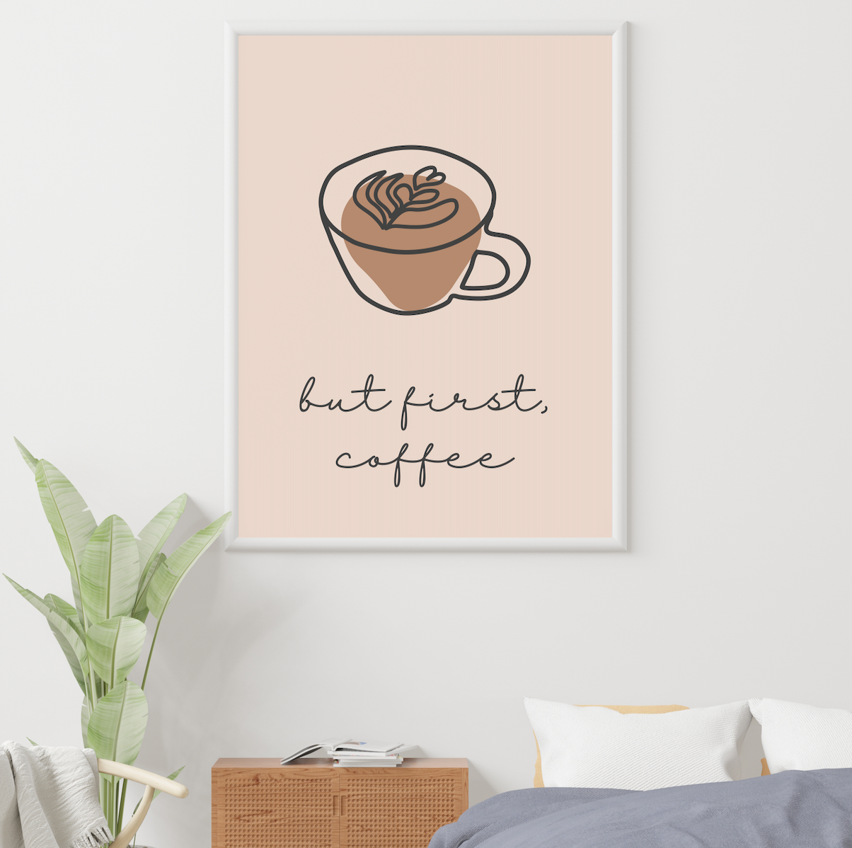 But First, Coffee Poster