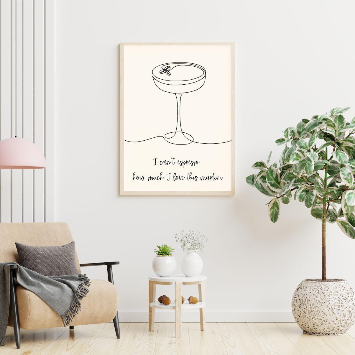 Espresso Martini Pun Poster