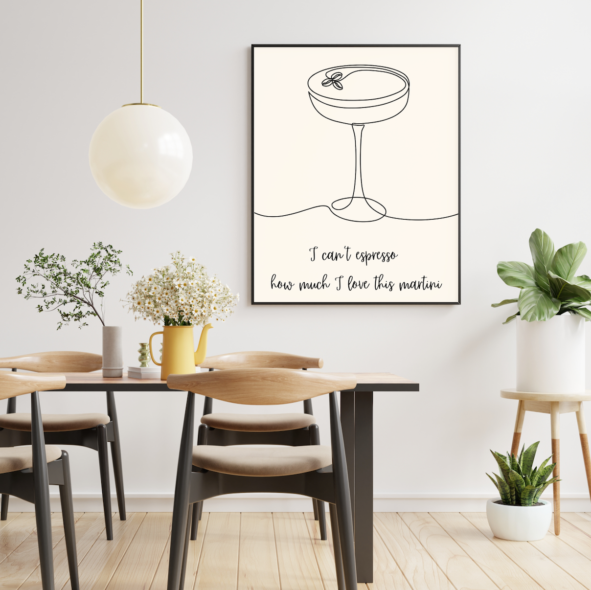 Espresso Martini Pun Poster