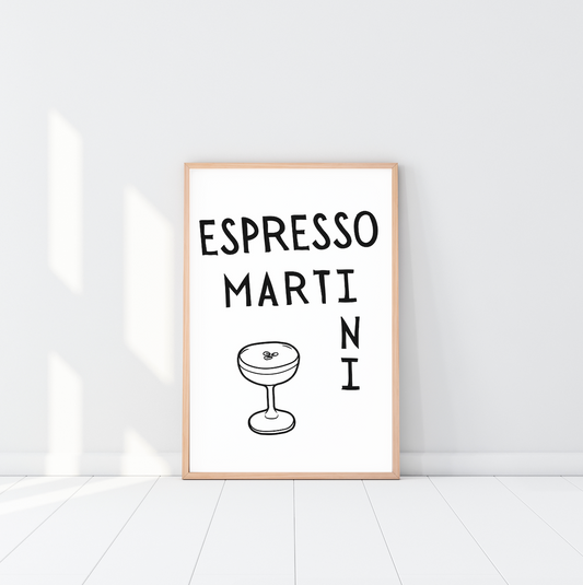 Espresso Martini Poster