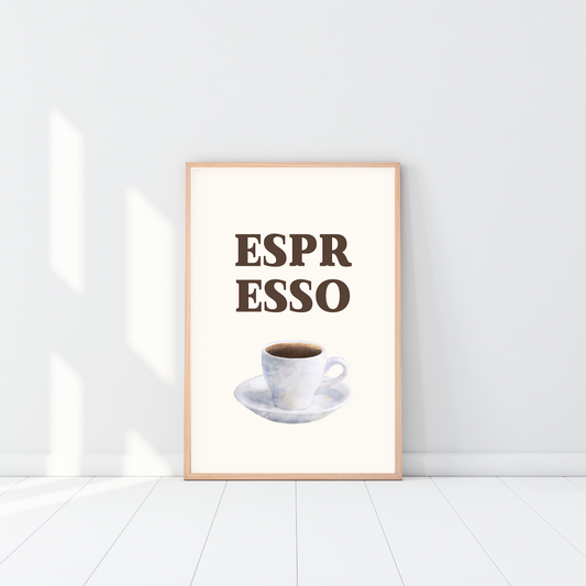 Espresso Poster