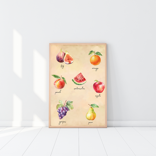 Fruit Poster