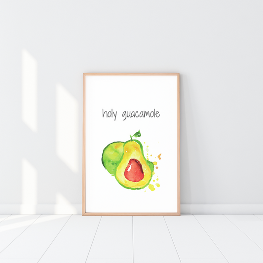 Holy Guacamole Poster