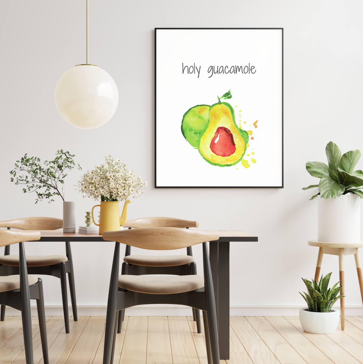 Holy Guacamole Poster