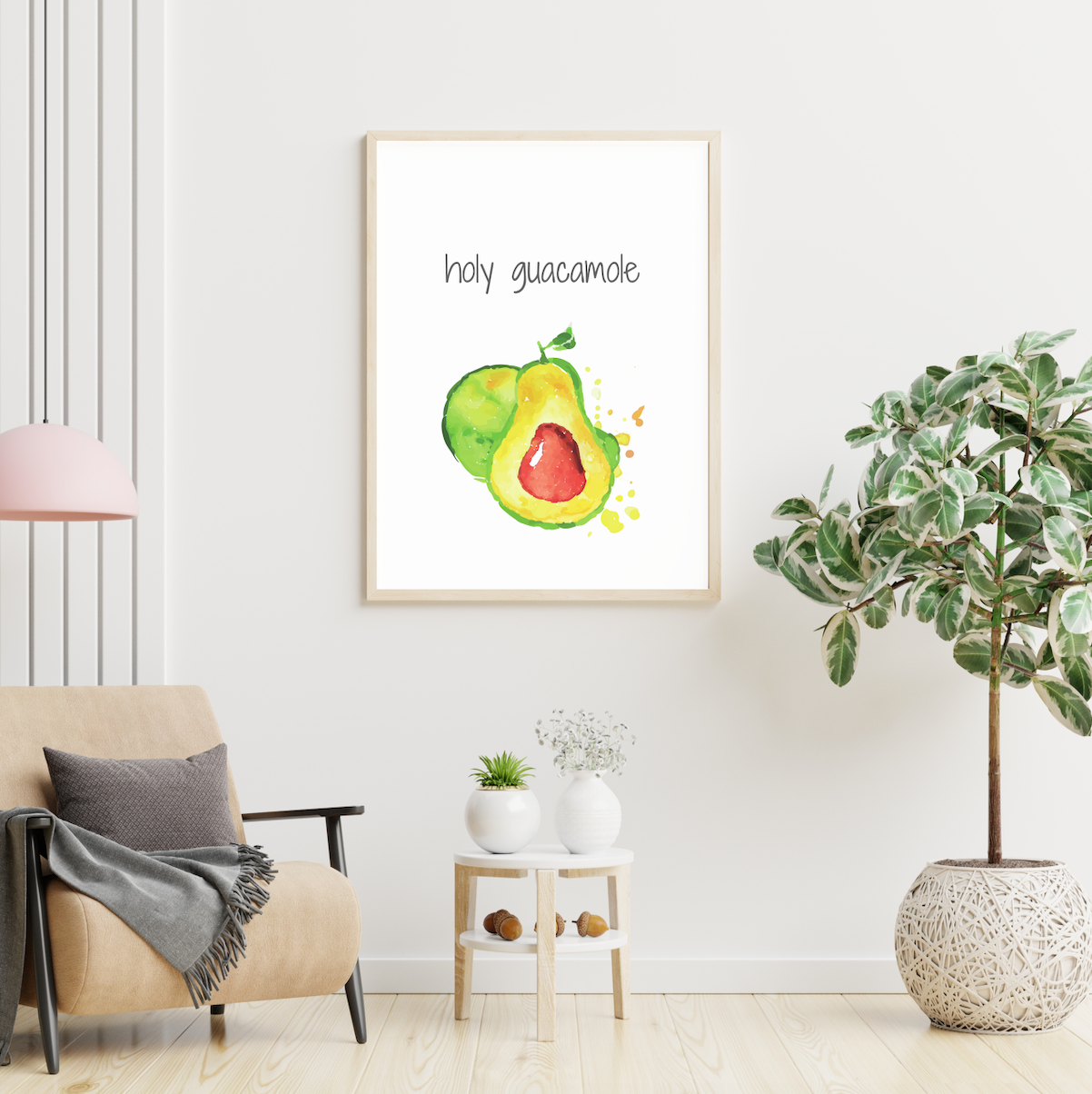 Holy Guacamole Poster