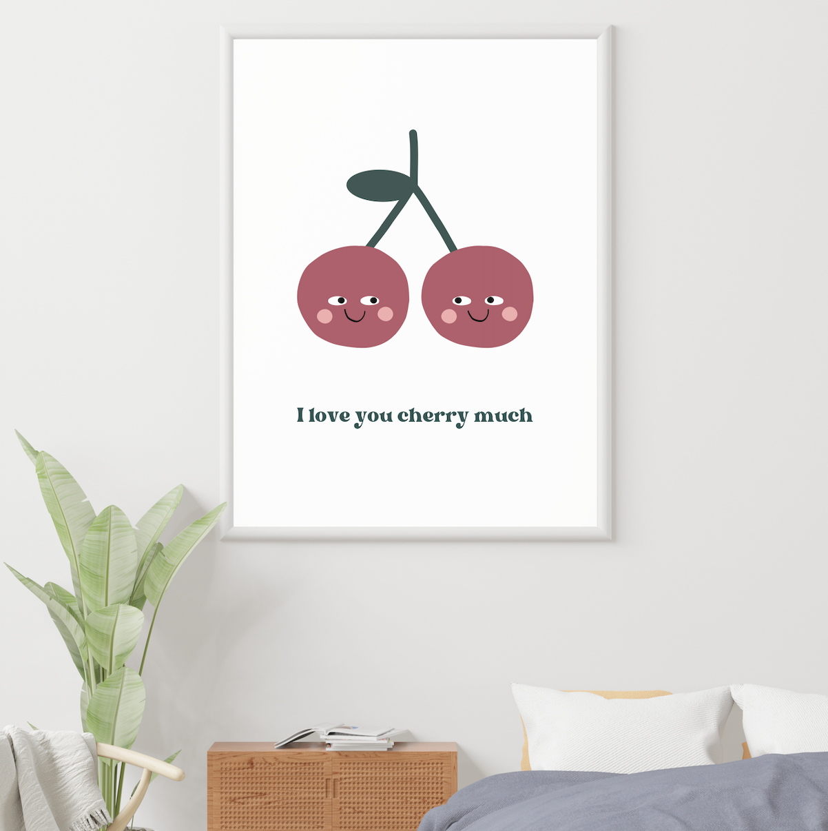 I Love You Cherry Much Poster