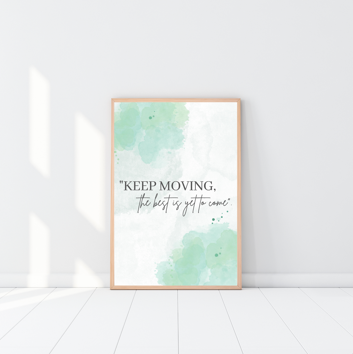 Keep Moving Poster