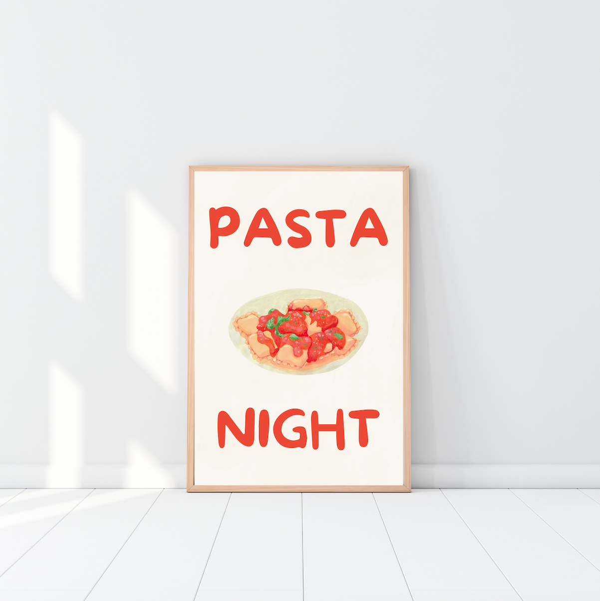 Pasta Night Poster