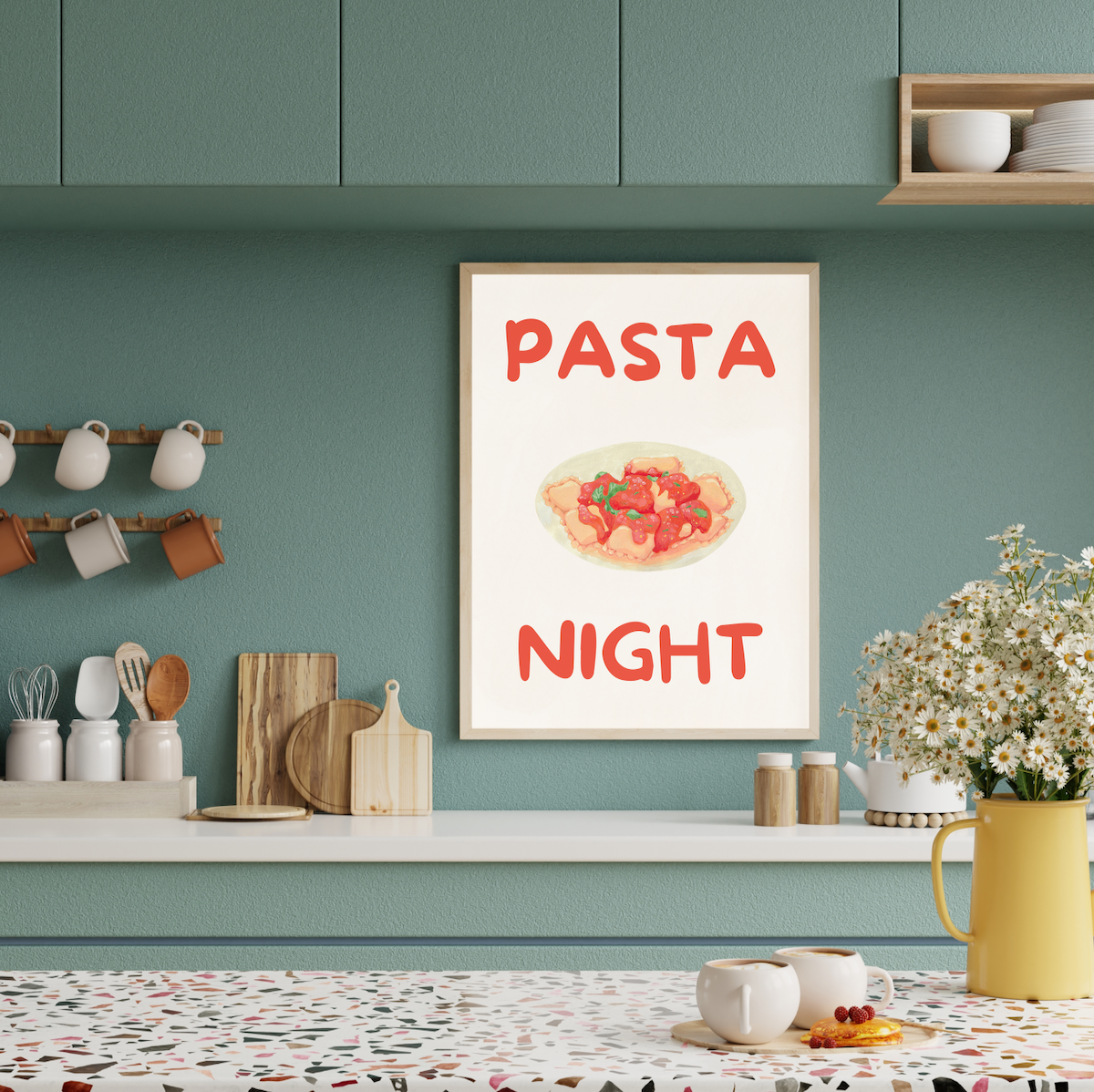 Pasta Night Poster