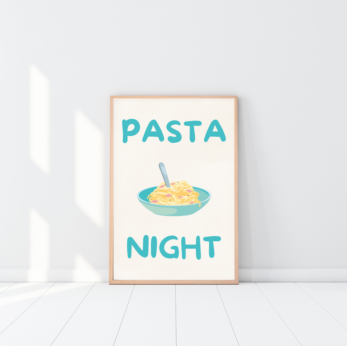 Pasta Night Poster