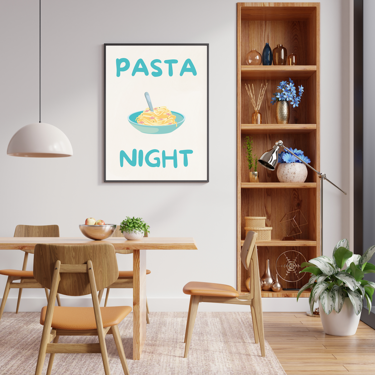 Pasta Night Poster