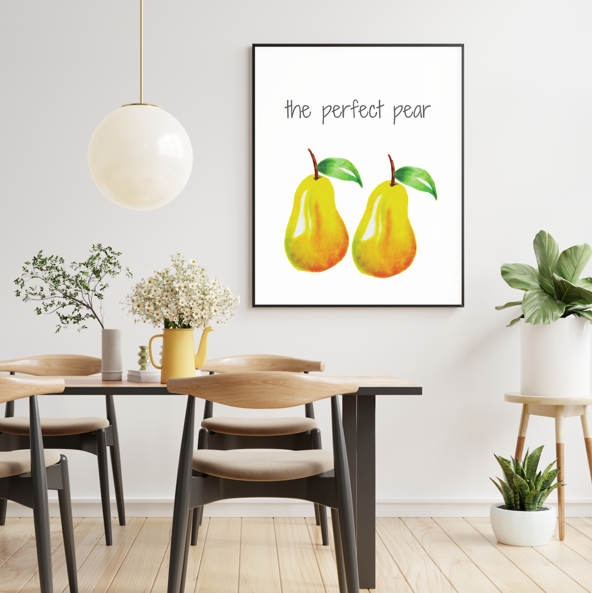 Perfect Pear Poster