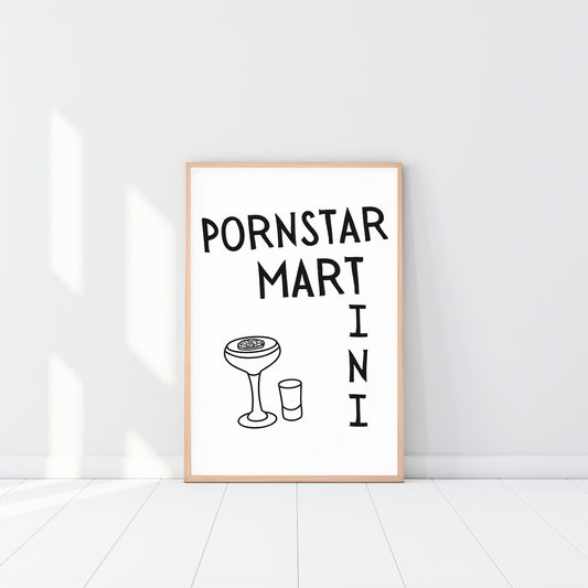 Pornstar Martini Poster