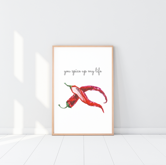 You Spice Up My Life Poster